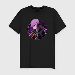 Мужская slim-футболка Kyouko Kirigiri - Danganronpa