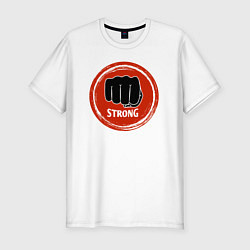 Мужская slim-футболка MMA strong