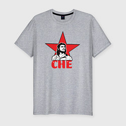 Мужская slim-футболка Che Guevara star