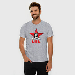 Футболка slim-fit Che Guevara star, цвет: меланж — фото 2