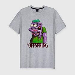 Футболка slim-fit The Offspring bite me, цвет: меланж