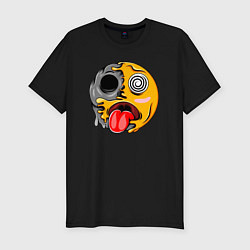 Мужская slim-футболка Гипносмайл emoji