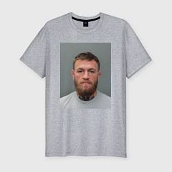 Футболка slim-fit Conor McGregor magshot, цвет: меланж