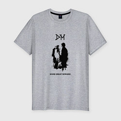 Футболка slim-fit Depeche Mode - some great reward box, цвет: меланж