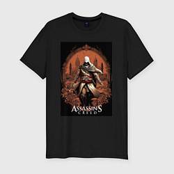 Мужская slim-футболка Assassins creed древний Рим