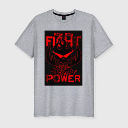 Футболка slim-fit Камина Гуррен Дан, цвет: меланж