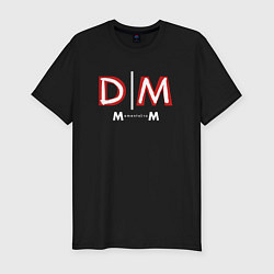 Мужская slim-футболка Depeche Mode - Memento Mori logo new