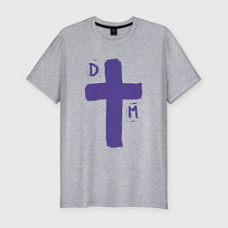 Футболка slim-fit Depeche Mode - sofad cross, цвет: меланж