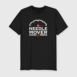 Мужская slim-футболка Роман Рейнс - Needle Mover