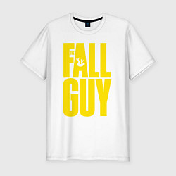 Футболка slim-fit The fall guy logo, цвет: белый