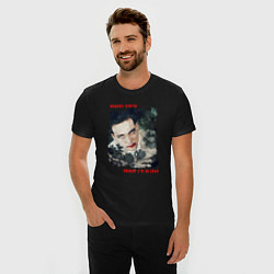 Футболка slim-fit Robert Smith - The cure, цвет: черный — фото 2
