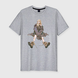 Футболка slim-fit Ведьма и чудовище Гидо, цвет: меланж