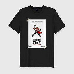 Футболка slim-fit Comix zone - power, цвет: черный