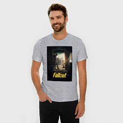 Футболка slim-fit Fallout - The Ghoul, цвет: меланж — фото 2