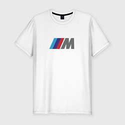 Мужская slim-футболка BMW logo sport