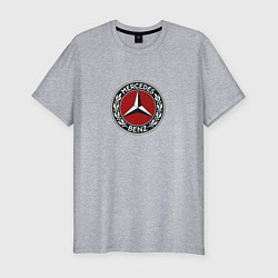 Футболка slim-fit Mercedes benz sport logo, цвет: меланж