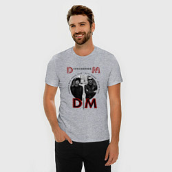 Футболка slim-fit Depeche Mode - Tour memento mori, цвет: меланж — фото 2