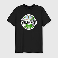 Футболка slim-fit Saudi Arabia, цвет: черный