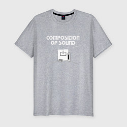 Футболка slim-fit Depeche Mode - Composition of sound, цвет: меланж