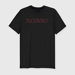 Футболка slim-fit Zorro, цвет: черный