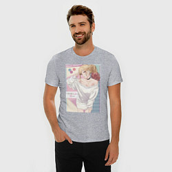 Футболка slim-fit Марин Китагава косплей, цвет: меланж — фото 2
