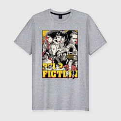 Футболка slim-fit Pulp fiction - all stars, цвет: меланж