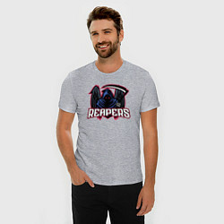 Футболка slim-fit Reapers, цвет: меланж — фото 2
