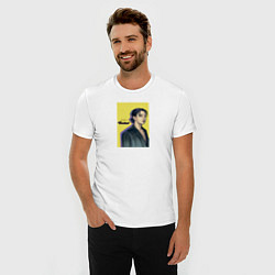 Футболка slim-fit JK Butter, цвет: белый — фото 2