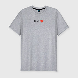 Футболка slim-fit BTS - Jimin, цвет: меланж