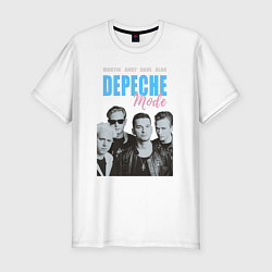 Мужская slim-футболка Depeche Mode Vintage