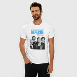 Футболка slim-fit Depeche Mode Vintage, цвет: белый — фото 2