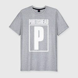 Футболка slim-fit Portishead, цвет: меланж