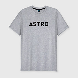 Мужская slim-футболка Astro