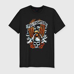 Футболка slim-fit Foo Fighters - eagle, цвет: черный