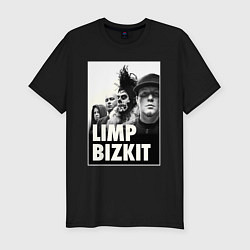 Мужская slim-футболка Limp Bizkit all