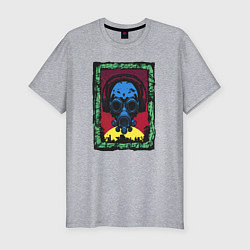 Футболка slim-fit Новый взгляд на будущее, цвет: меланж