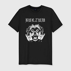 Футболка slim-fit Burzum rock dog, цвет: черный