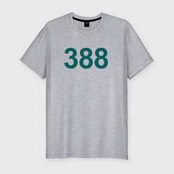 Мужская slim-футболка 388 - Игра в кальмара