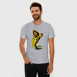 Футболка slim-fit Kobe Bryant dunk, цвет: меланж — фото 2