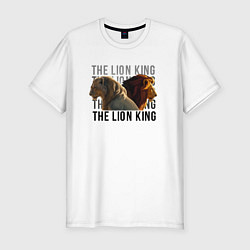 Футболка slim-fit The Lion King, цвет: белый