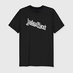 Мужская slim-футболка Judas Priest - logo