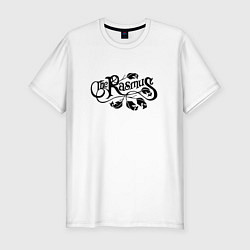 Мужская slim-футболка The Rasmus - black logo