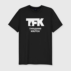 Мужская slim-футболка Thousand Foot Krutch - logo