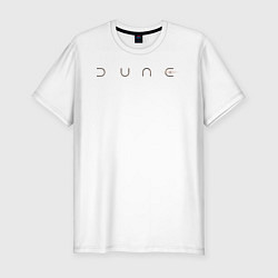 Мужская slim-футболка Dune logo