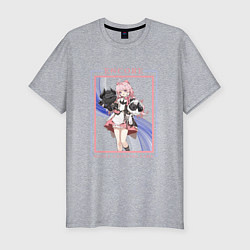 Футболка slim-fit Encore Woolycounting Game, цвет: меланж