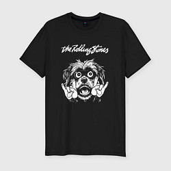 Футболка slim-fit Rolling Stones rock dog, цвет: черный