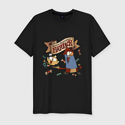 Футболка slim-fit Flapjack - candies, цвет: черный