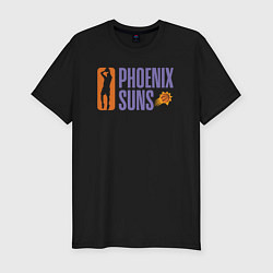 Футболка slim-fit Phoenix Suns play, цвет: черный