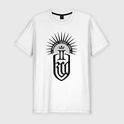 Футболка slim-fit Kingdome come - deliverance 2 черный, цвет: белый