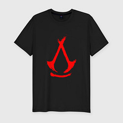 Футболка slim-fit Assassins creed - shadows logotype, цвет: черный